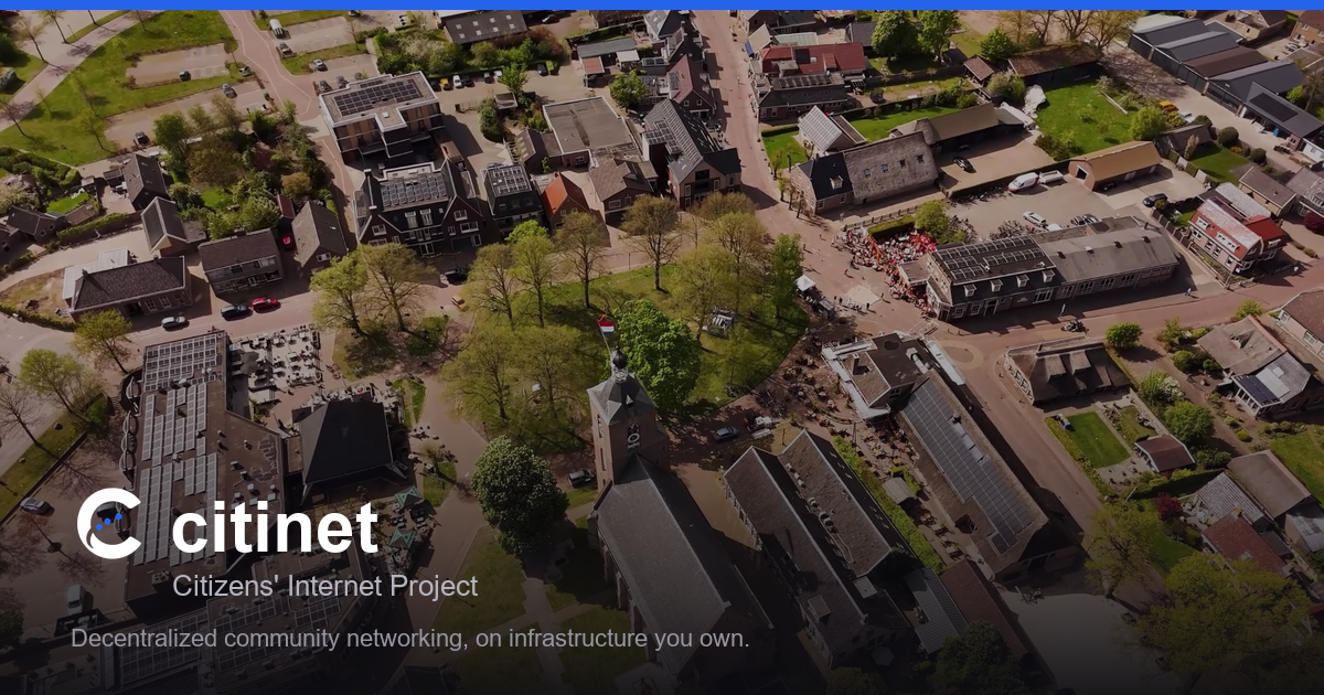 citinet — Community Network Platform